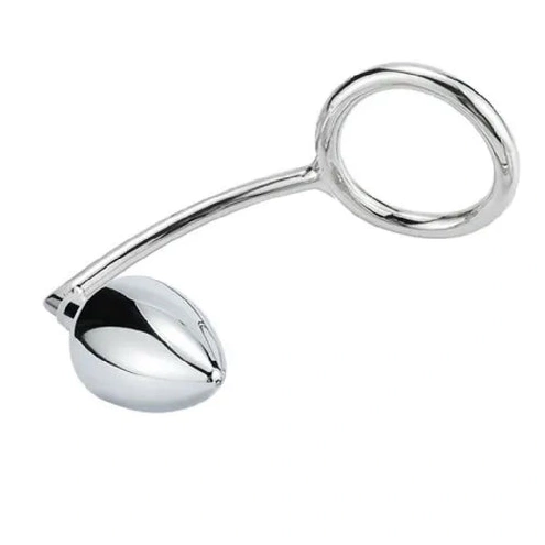 Anal Hooks Cock Hook DiscreetChoice with Ring Steel Set Anal 4663 Stainless 0130